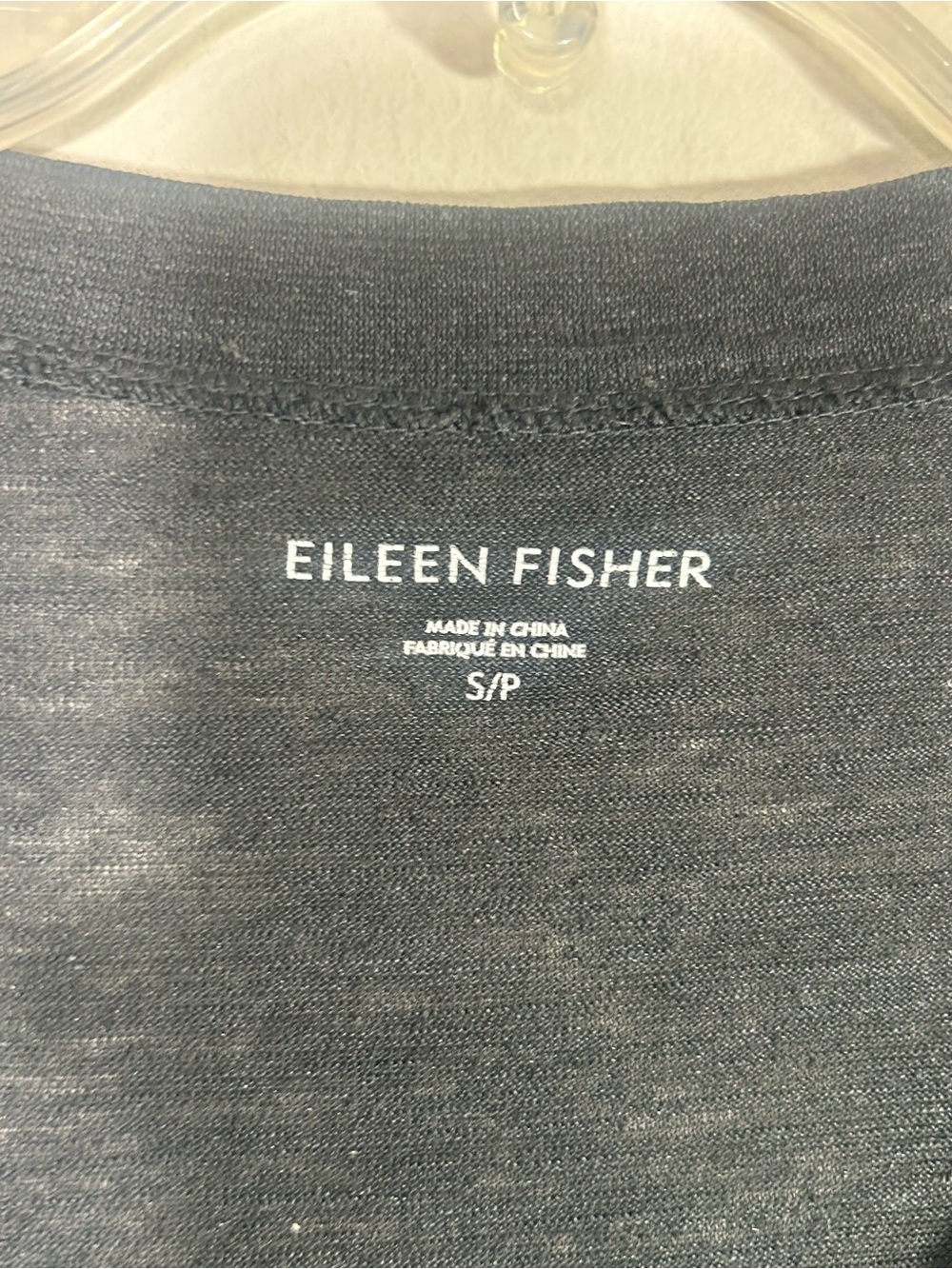 Eileen Fisher Dress Womens Small Black Sustainable Minimalist Capsule - Picture 4 of 6